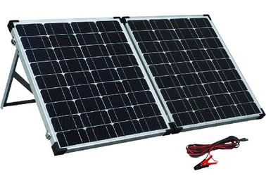El panel solar para acampar, el panel solar del plegamiento monocristalino de 90 vatios