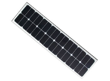 Módulo solar monocristalino del color negro 20 vatios confiables y de duradero