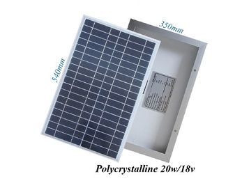 Los paneles solares del picovoltio del invernadero del barco de rv 25 vatios de ULTRAVIOLETA - material resistente del silicón