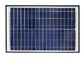 12V el panel solar azul, el panel solar del silicio policristalino con el clip de cocodrilo