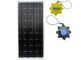 marco metálico durable de los paneles solares de 90W picovoltio que carga para la batería del semáforo