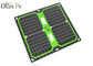 Nivel solar portátil de la prenda impermeable de la mochila Ipx4 del cargador de las baterías para teléfono móviles