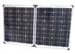 El panel solar plegable 100w de la operación fácil para la fuente de alimentación del hogar de la emergencia