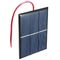 El césped solar de DIY enciende el panel solar de la resina de epoxy con la pequeña bomba de agua solar