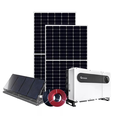 5KW 10kw 15kw 20kw en los sistemas completos de los sistemas eléctricos solares de la rejilla para el hogar
