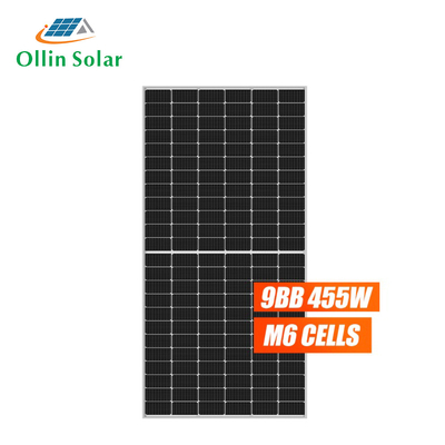 Del panel solar monocristalino de cristal doble 400W 450W 500W 540W de la rejilla