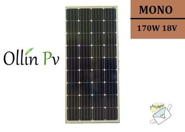 Califique los paneles solares solares monocristalinos la India de las células de silicio de A/de B 170w