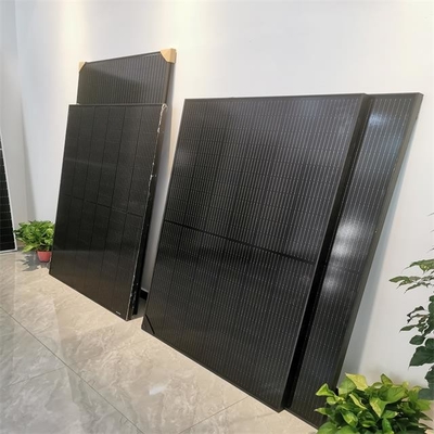 comprar TODOS los paneles solares mono negros 550w 555w, 560w Paneles solares completamente negros con marco negro, lámina posterior online manufacture