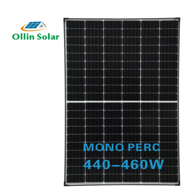 comprar El mono panel de energía solar de la media célula anodizó el marco 460W de la aleación de aluminio online manufacture