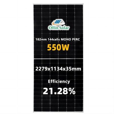 comprar El panel solar monocristalino 182m m 10bb 545W 550W 560W de la media célula casera online manufacture