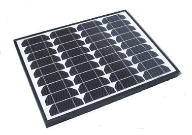 comprar Los paneles solares monocristalinos del marco negro de 60 vatios para el cargador de batería 12v de la rejilla online manufacture
