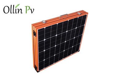 comprar Color anaranjado que dobla los paneles solares portátiles para la instalación fácil que acampa online manufacture