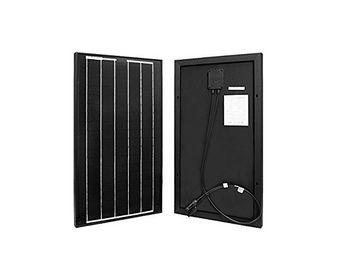 comprar El picovoltio solar negro polivinílico artesona 30 vatios Permance a prueba de mal tiempo excepcional online manufacture