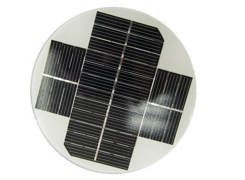 Dimensión redonda tamaño pequeño del OEM del panel solar con alta eficacia de conversión del módulo