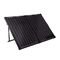 Los paneles solares negros del picovoltio de 120 vatios/el panel solar plegable con la manija del metal