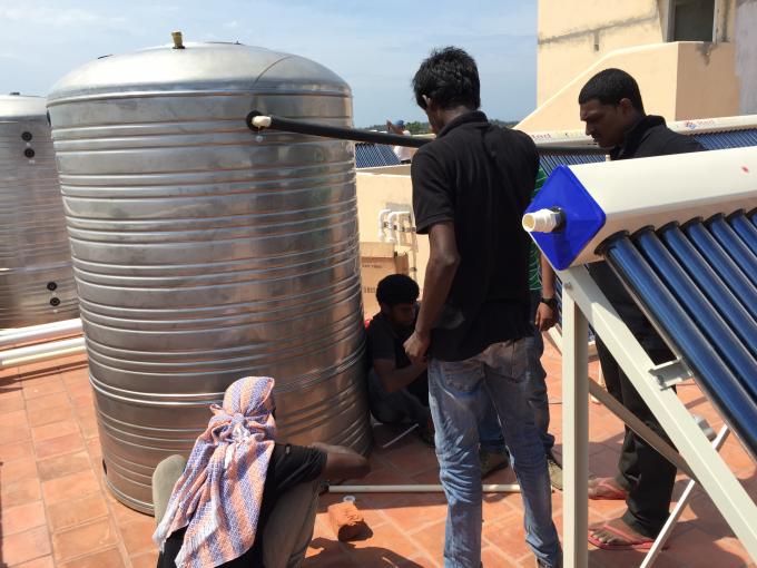 No sistema de la calefacción por agua del panel solar de la UL del Ce de la presión 3