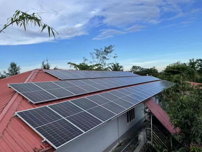 De los sistemas completos 5KW 10kw 15kw de los sistemas eléctricos solares residenciales de la rejilla con la batería solar 0