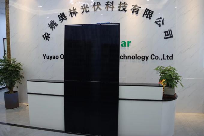 Yuyao Ollin Photovoltaic Technology Co., Ltd. línea de producción de fábrica 0