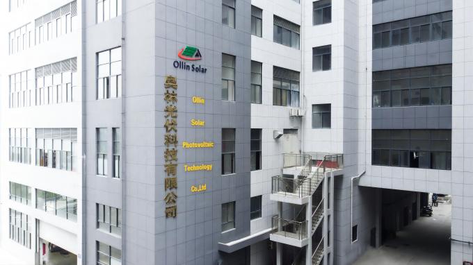 Yuyao Ollin Photovoltaic Technology Co., Ltd. línea de producción de fábrica 0