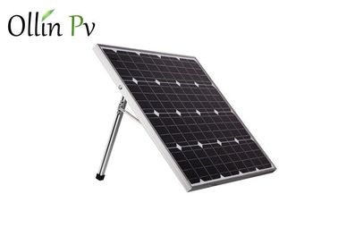 Fácil lleve el funcionamiento anodizado plegable del establo del marco de la aleación de aluminio del panel solar