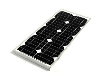 Material de cristal moderado altamente transparente solar de los paneles de Sunpower del marco blanco