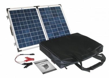 Azul que dobla los paneles solares, amortiguador eficiente portátil de la luz del sol del panel solar de 120 vatios