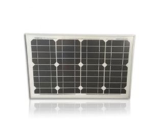 Pequeñas células monocristalinas del picovoltio del campo seco, 12v de iluminación fuera de la red el panel solar de 40 vatios