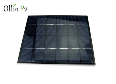 La mini batería mono/polivinílica de los paneles solares 2w 6v del silicio fácil lleva para la iluminación de la yarda