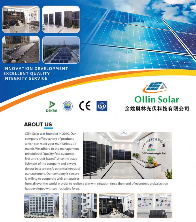 El panel solar Kit For Homes 445W 450W 455W 460W de la mono media célula negra completa 3
