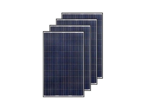 Sistema fuera de la red de carga policristalino del bombeo de agua de la batería de la célula solar del panel solar 1